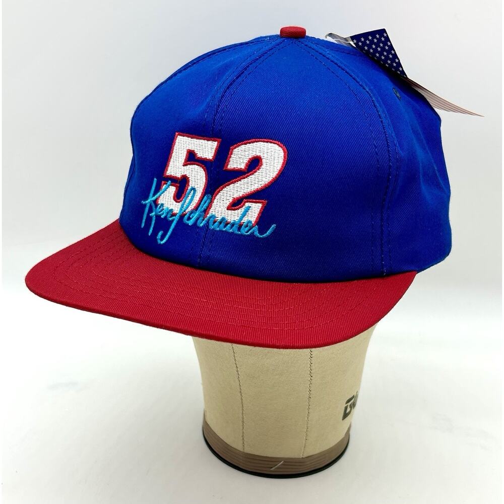 New Vintage Ken Schrader 52 Ball Cap Hat NASCAR AC-Delco USA Racing NWT Winston